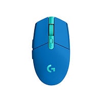 Logitech G G305 - mouse - 2.4 GHz - blue