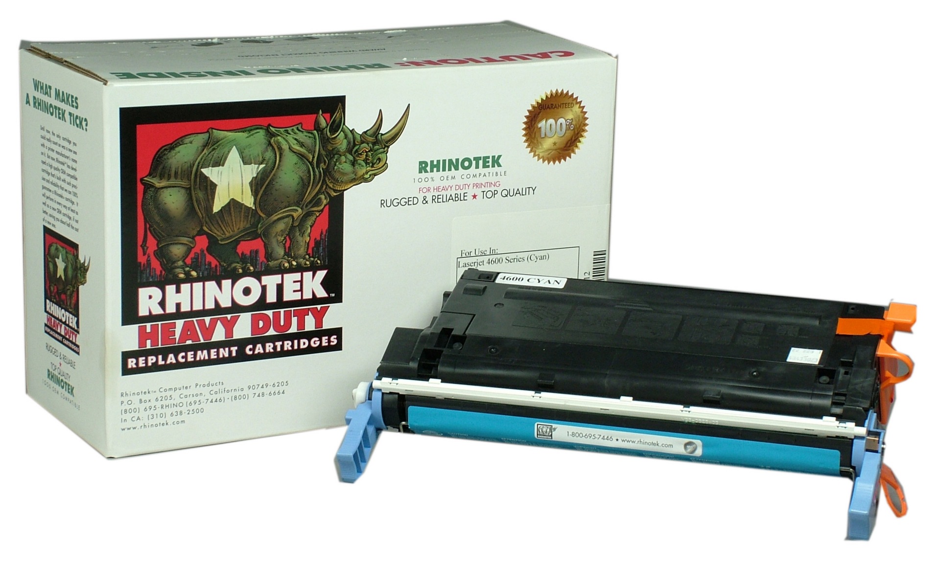 Rhinotek HP Compatible C9732A Yellow Toner Cartridge