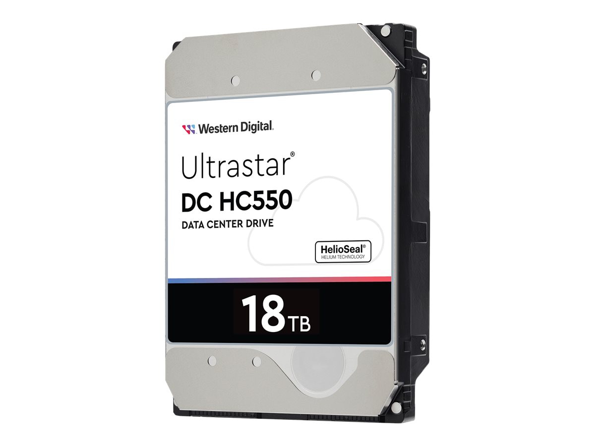 WD Ultrastar DC HC550 WUH721818AL5205 - hard drive - 18 TB - SAS 12Gb/s