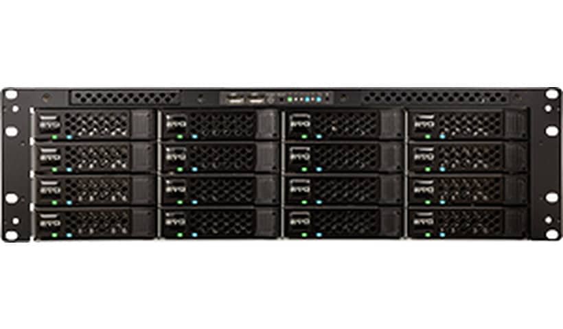 SNS EVO 3U 16 Bay Shared Storage Server with 192TB Raw Capacity Hard Drive