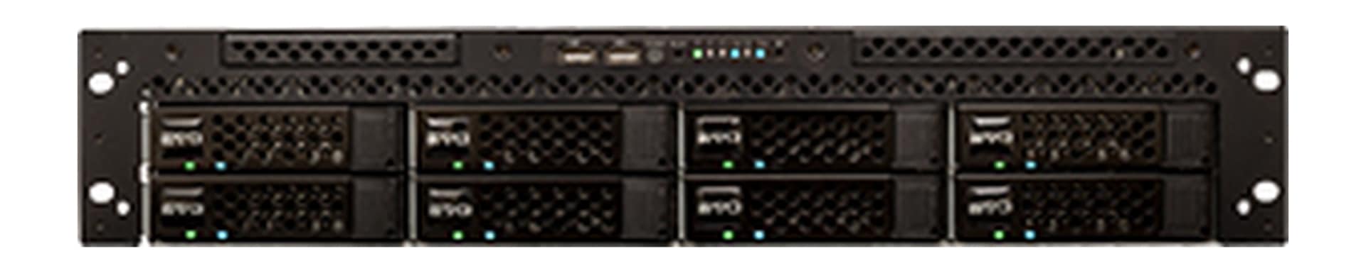 SNS EVO 2U 8 Bay Shared Storage Server with 112TB Raw Capacity Hard Drive