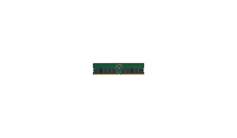 Kingston - DDR5 - module - 16 Go - DIMM 288 broches - 4800 MHz / PC5-38400 - mémoire sans tampon