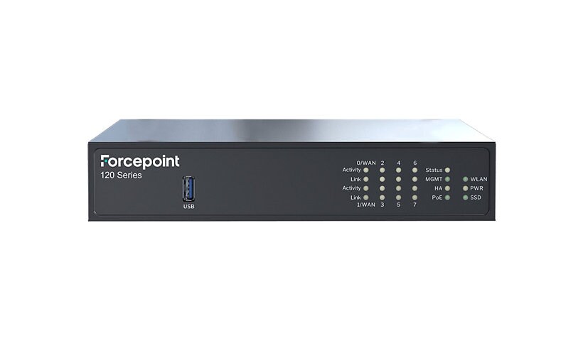 Forcepoint FlexEdge SD-WAN 120 Series 120 - security appliance