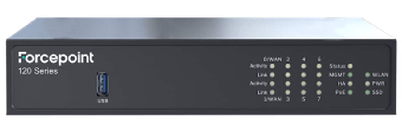 Forcepoint FlexEdge Secure SD-WAN 120 Series Hardware Security Appliance