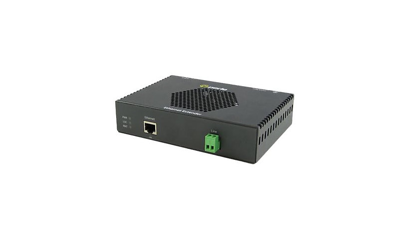 Perle Gigabit Ethernet PoE Ethernet Extender eXP-1S1110L-TB - network extender - 10Mb LAN, 100Mb LAN, GigE, Ethernet
