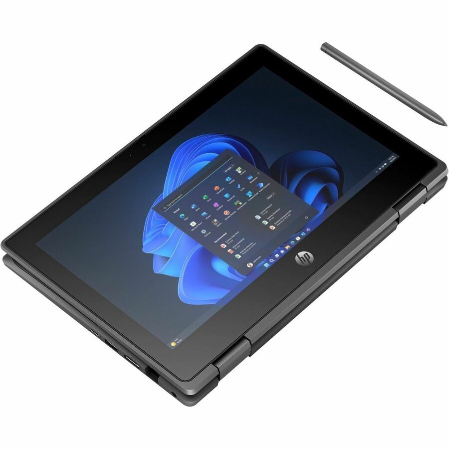 HP Pro x360 Fortis G11 11.6" Touchscreen Rugged Convertible 2 in 1 Notebook - HD - Intel N-Series N100 - vPro Technology