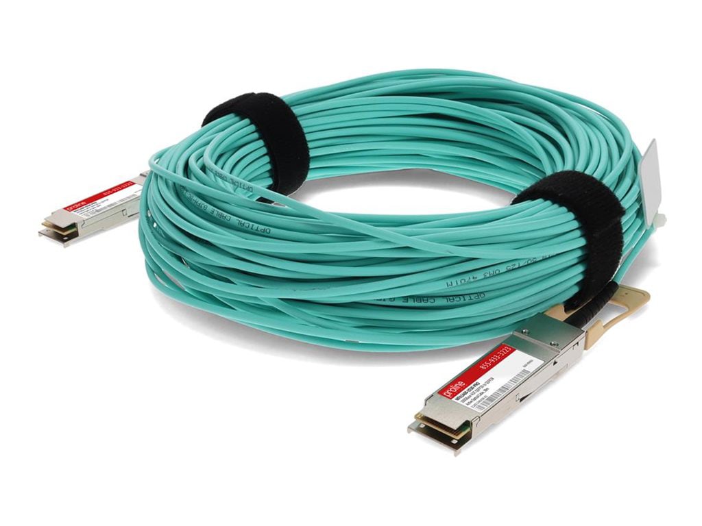 Proline 100GBase-AOC direct attach cable - TAA Compliant - 30 m