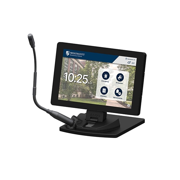 Algo 8450 SIP IP Display Console with Wall Mount