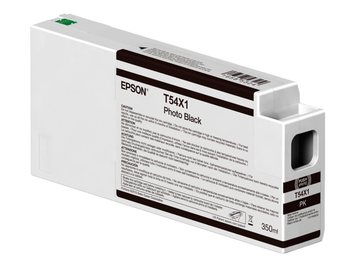 Epson T54X1 - photo noire - original - cartouche d'encre