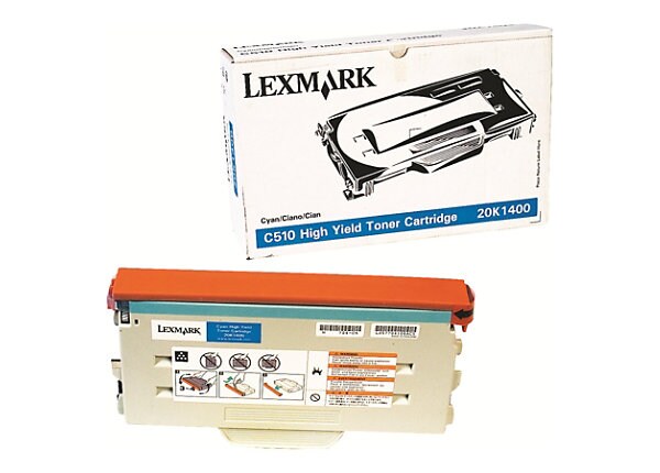 Lexmark C510 Cyan High Yield Toner Cartridge