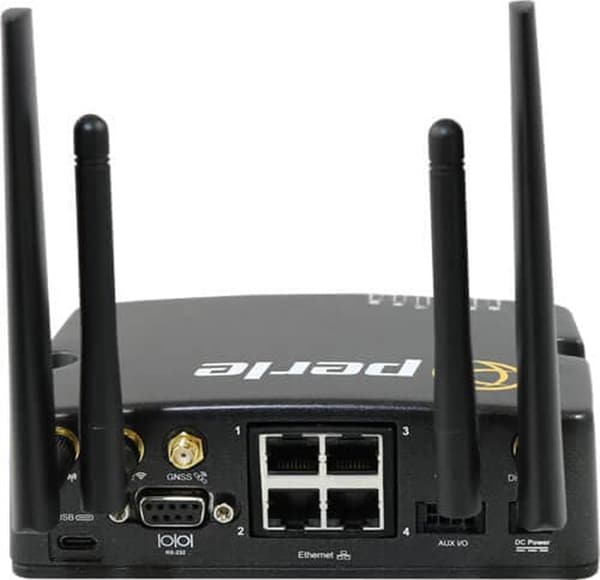 Perle IRG5541+ 600Mbps Downlink LTE Router with 4 x 10/100/1000 RJ-45 Ethernet Connection