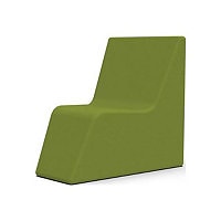 Spectrum BLENDER Soft Seating - ottoman - wave - plywood, high-density foam