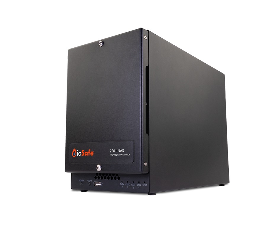 ioSafe 220 Plus 28TB Network Attached Storage Device with 5 Year Data Recovery Service
