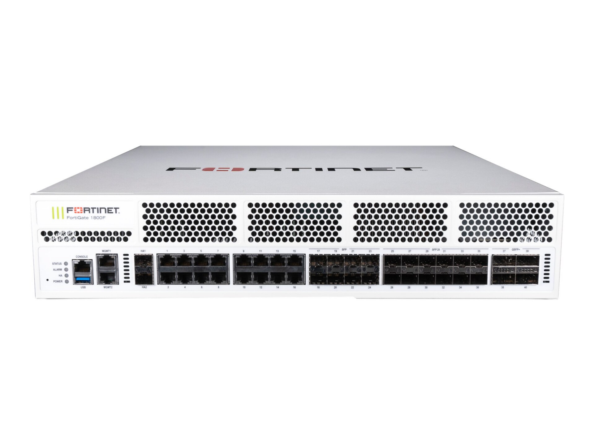 Fortinet FortiGate 1800F - security appliance - with 3 years FortiCare Prem