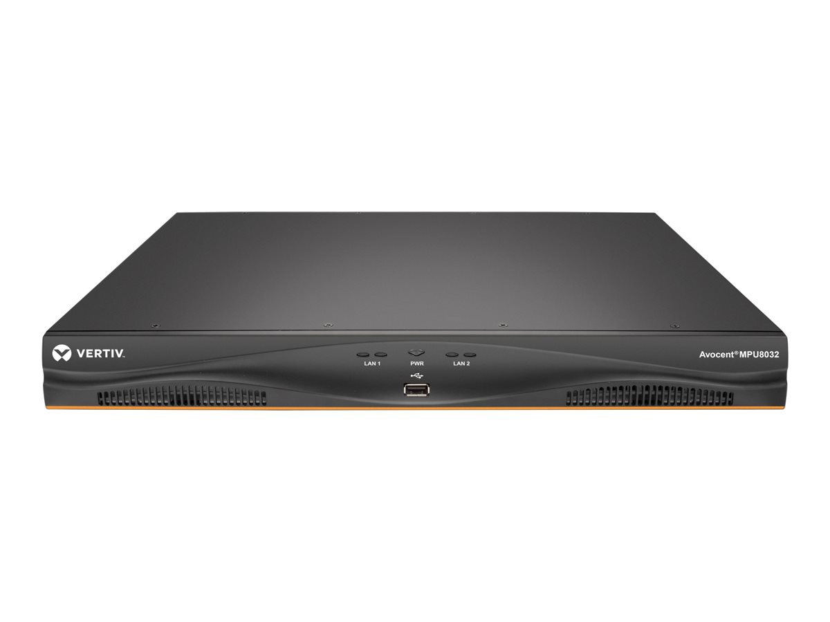 Vertiv Avocent MPU KVM Switch | 32 port | 8 Digital Path | Dual AC Power TA
