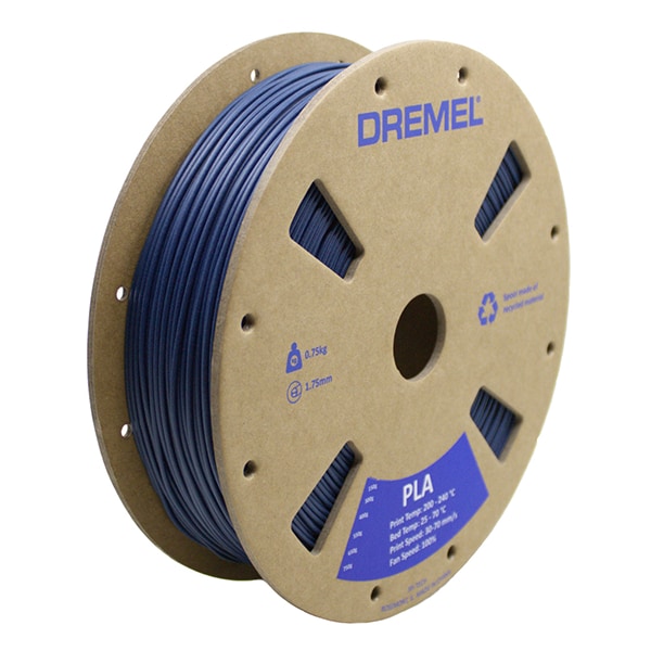 Dremel 1.75mm PLA Filament for DigiLab 3D45 3D Printer - Matte Navy Blue