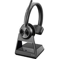 HP Poly Savi 7310-M Stereo Ultra-Secure Wireless DECT 6.0 Headset