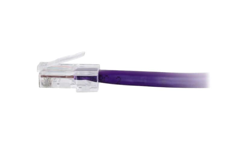 C2G 20ft Cat6 Non-Booted Unshielded (UTP) Ethernet Network Patch Cable - Purple - patch cable - 20 ft - purple