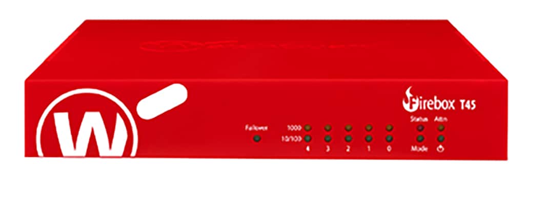 WatchGuard Firebox T45-CW - security appliance - Wi-Fi 6 - WatchGuard Trade-Up Program - with 3 years Total Security