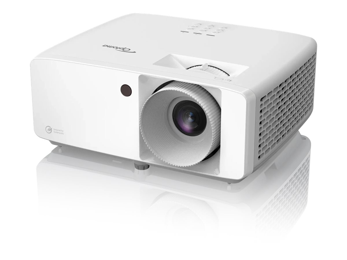 Optoma ZH462 - DLP projector - 3D - white