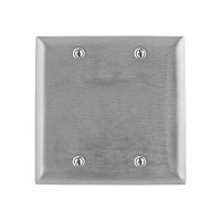 Hubbell Wiring Device Kellems wall mount plate (blank) - standard size