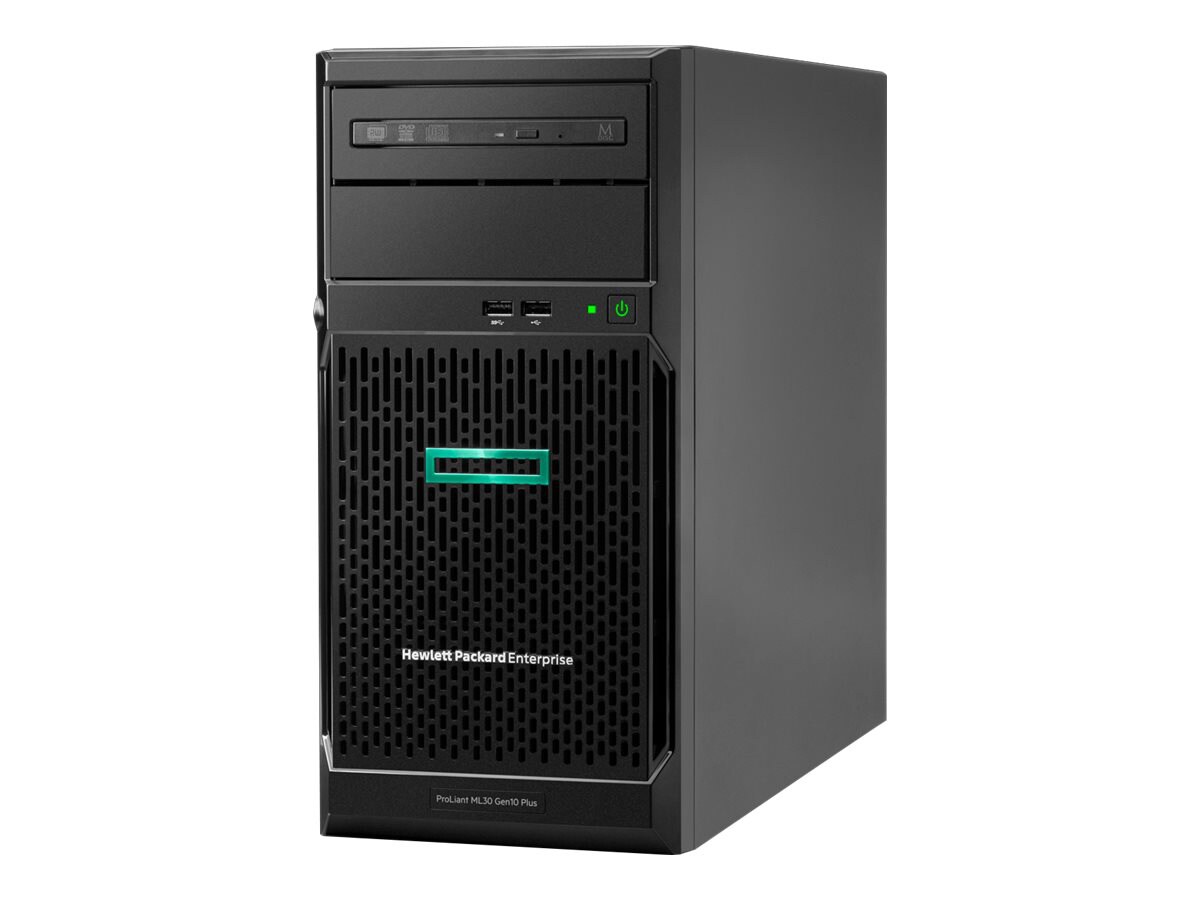 HPE ProLiant ML30 Gen10 Plus - tower - no CPU - 0 GB - no HDD