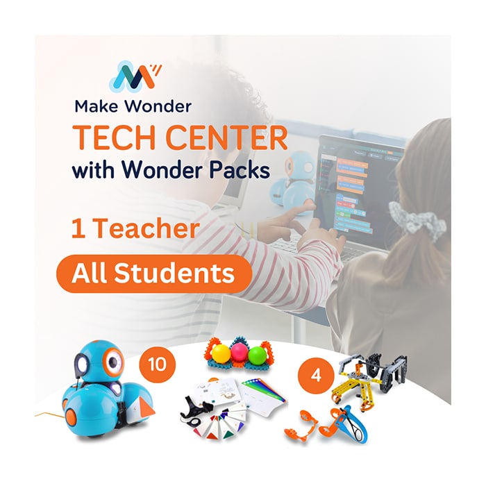Teq Wonder Workshop Tech Center Curriculum Pack with 1 Year Subscription