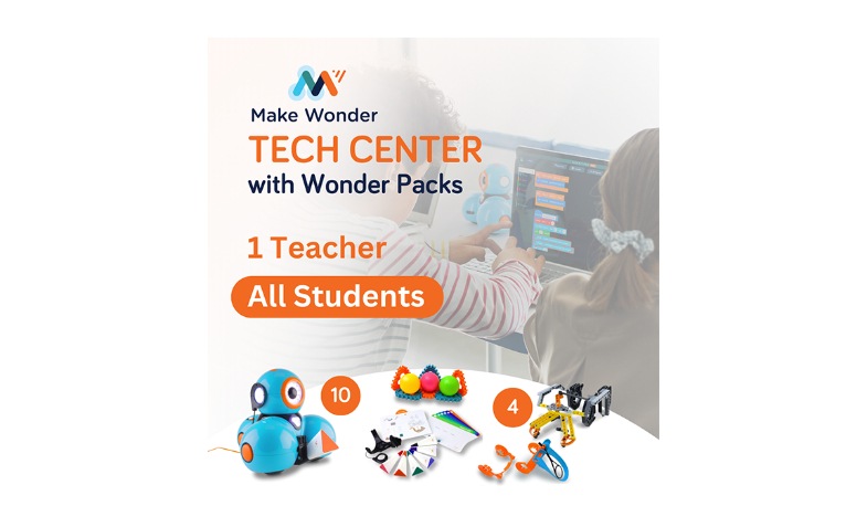 Teq Wonder Workshop Tech Center Curriculum Pack with Year