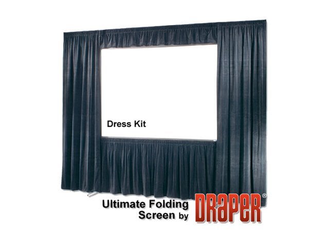 Draper Ultimate Folding Screen Complete with Standard Legs, 133" , HDTV, Matt White XT1000V