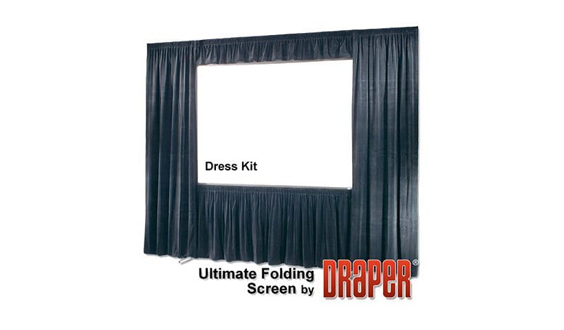 Draper Ultimate Folding Screen Complete with Standard Legs, 133" , HDTV, Matt White XT1000V