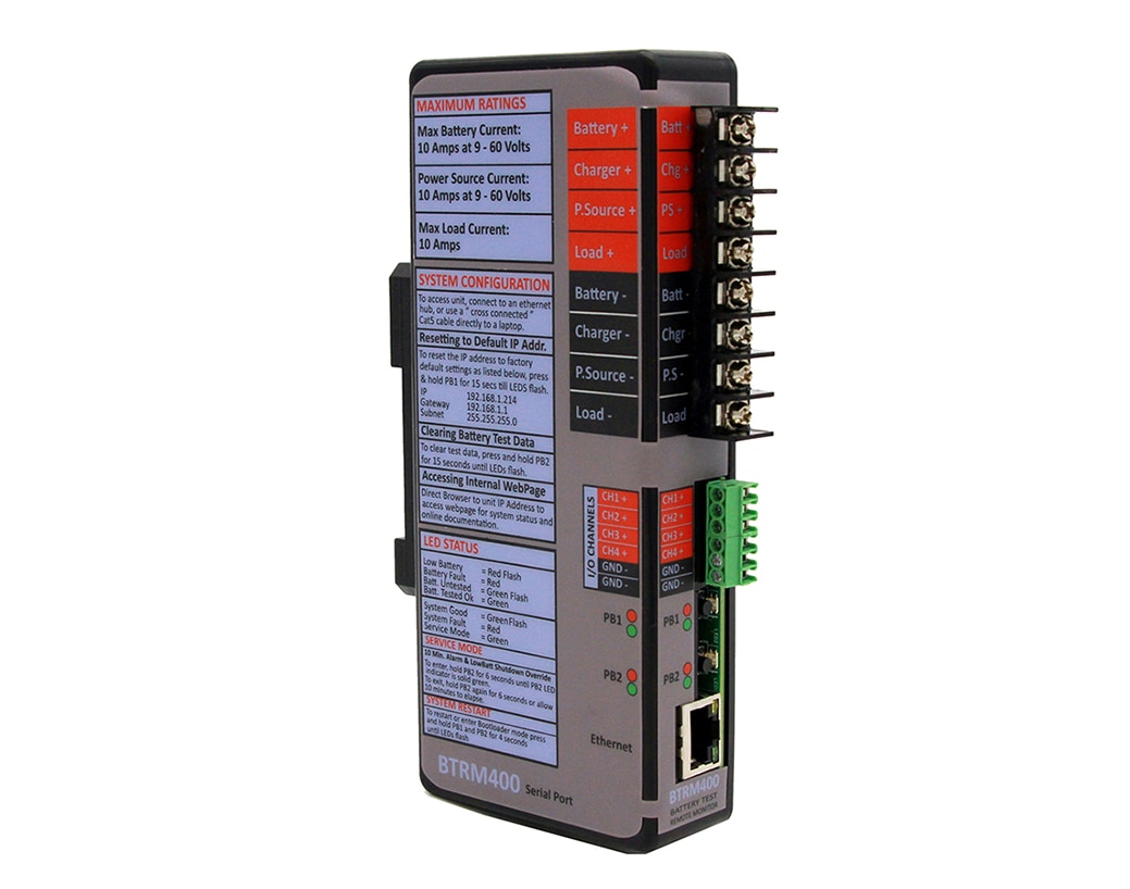 Ventev BTRM-400 Battery Test Remote Monitor