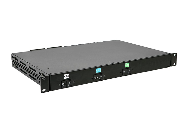 CPI 1U Basic eConnect Power Distribution Unit with 12xC13 Locking Outlets - Black