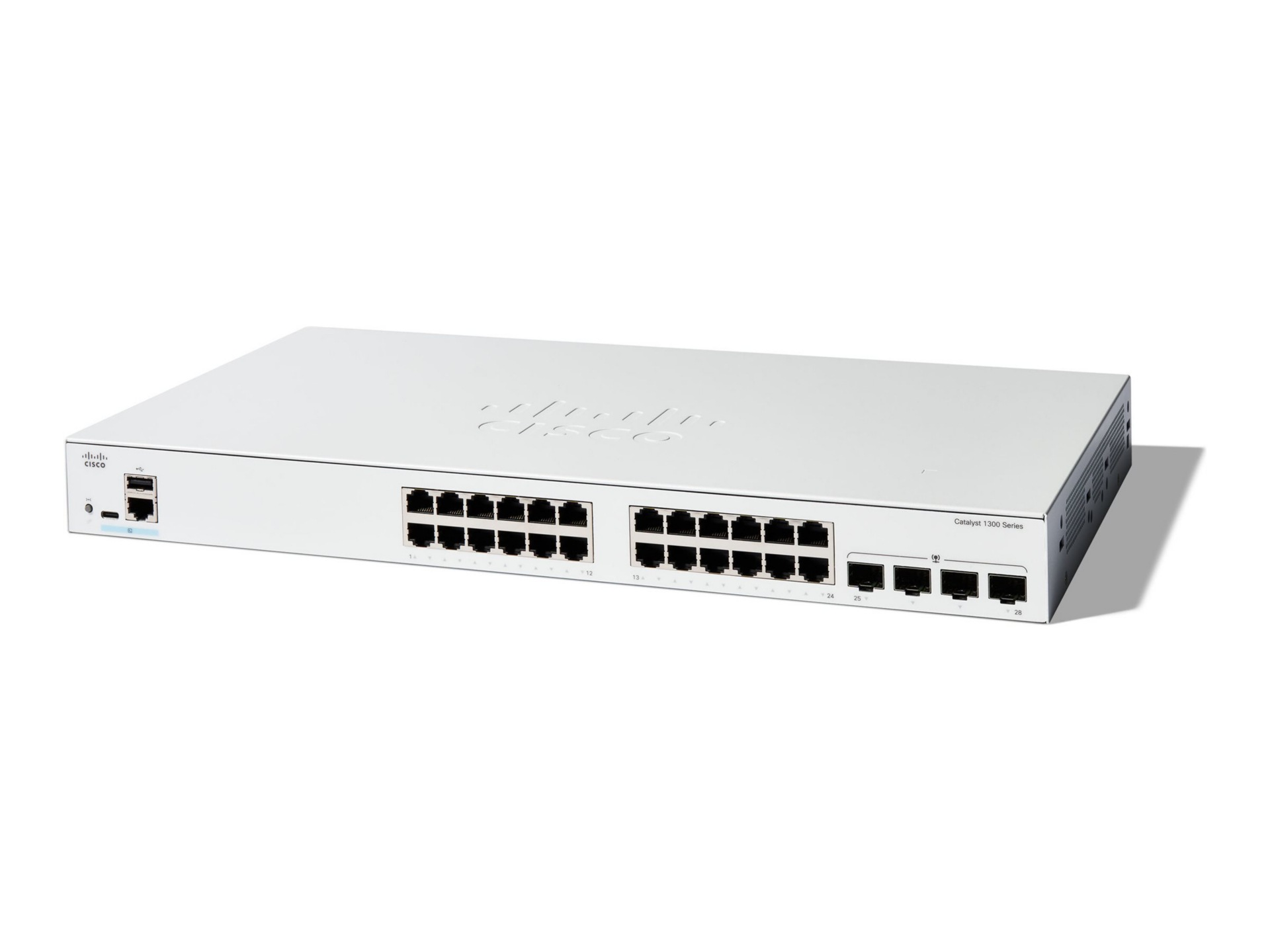 Cisco Catalyst 1300-24T-4G - commutateur - 24 ports - Géré - Montable sur rack