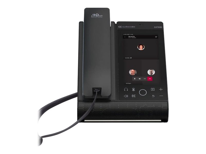 AudioCodes C470HD - téléphone VoIP - avec Interface Bluetooth avec ID d'appelant