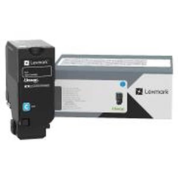 Lexmark - cyan - original - toner cartridge - LCCP, LRP