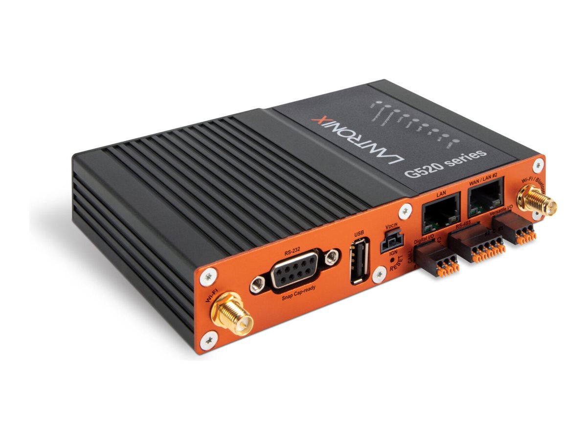 Lantronix G520 Series G526 - wireless router - WWAN - Wi-Fi 5, Bluetooth - 4G - desktop