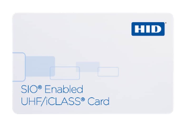 HID 601x SIO Enabled UHF/iCLASS Smart Card