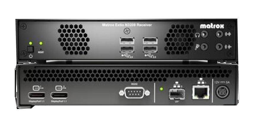 Matrox Secure IP KVM Control for Critical Workflows