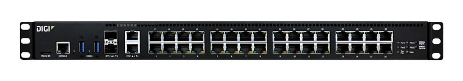 Digi Connect EZ 32-Port MEI Serial Server - US Power Cord