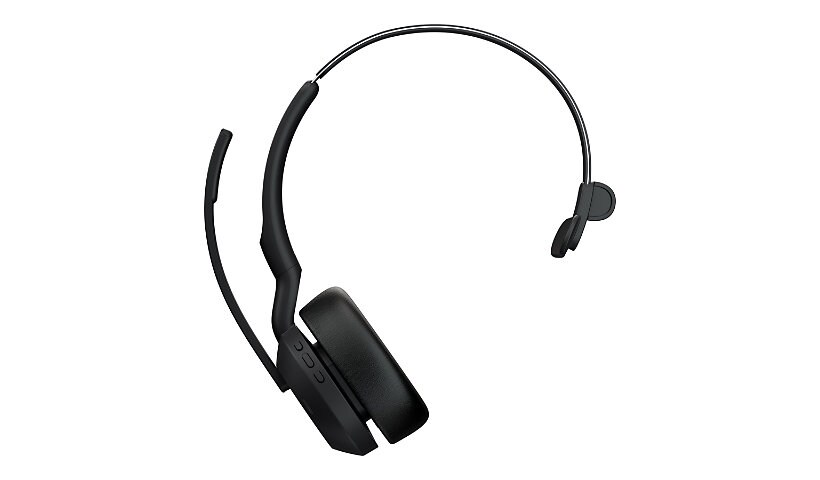 Jabra Evolve2 55 MS Mono - headset - with charging stand
