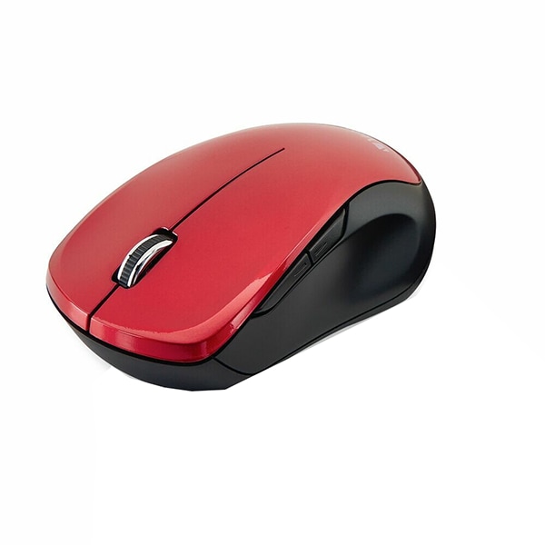 Verbatim Silent USB-C Wireless Multi-Trac Mouse - Red