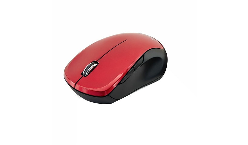 Verbatim Silent USB-C Wireless Multi-Trac Mouse - Red