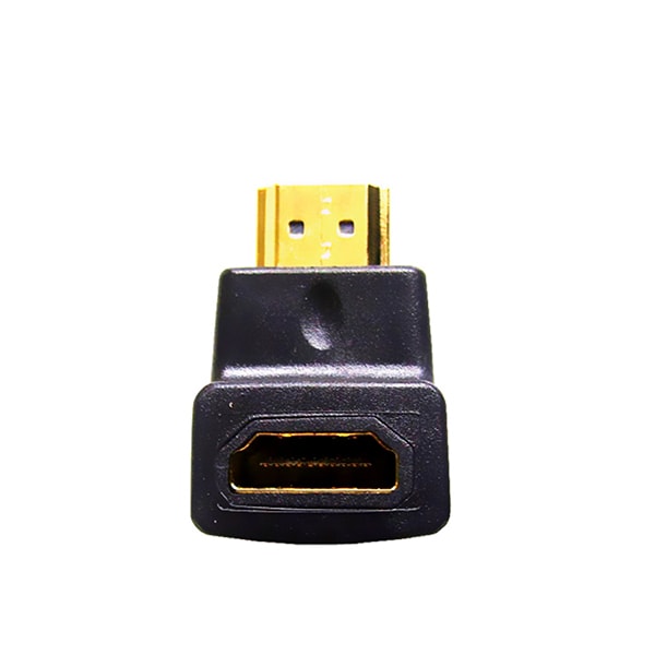 Comprehensive HDMI Female to Right Angle Male Downward Position Adapter