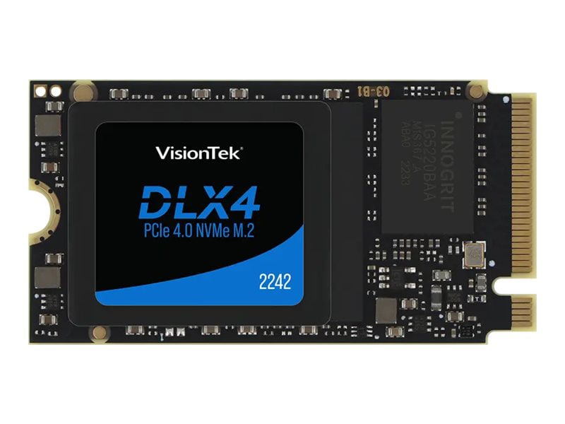 VisionTek DLX4 512 GB Solid State Drive - M.2 2242 Internal - PCI Express NVMe (PCI Express NVMe 4.0 x4)