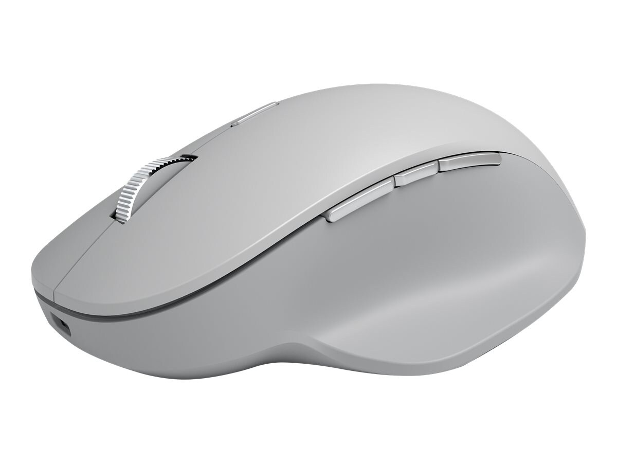 Microsoft Surface Precision Mouse - souris - USB, Bluetooth 4.2 LE - gris