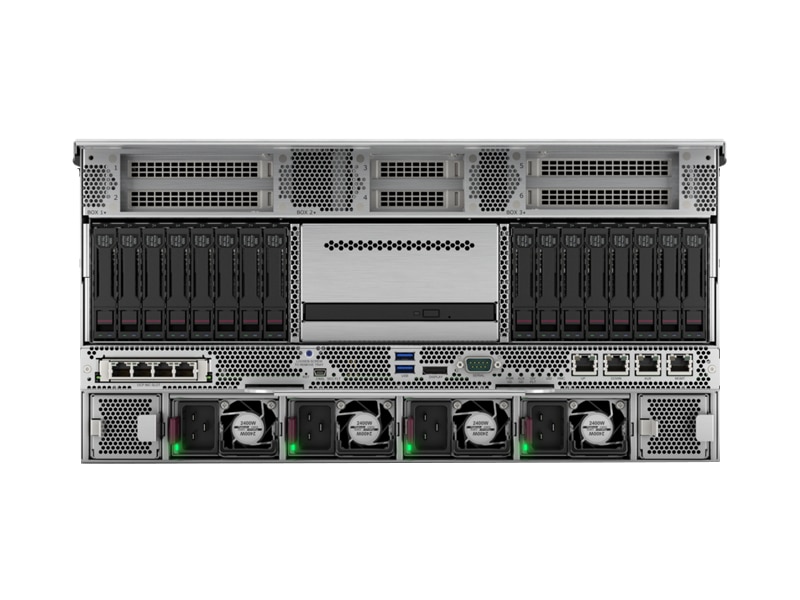 HPE Secondary Riser for 2U PCIe 16-slot Bulkhead - riser card