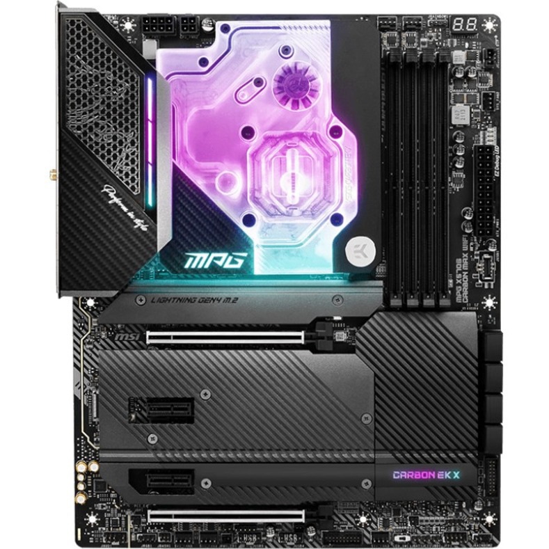 MSI MPG X570S CARBON EK X Desktop Motherboard - AMD X570 Chipset - Socket AM4 - ATX