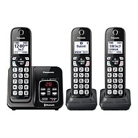 Panasonic Link2Cell KX-TGD663 - cordless phone - answering system - with Bluetooth interface with caller ID + 2