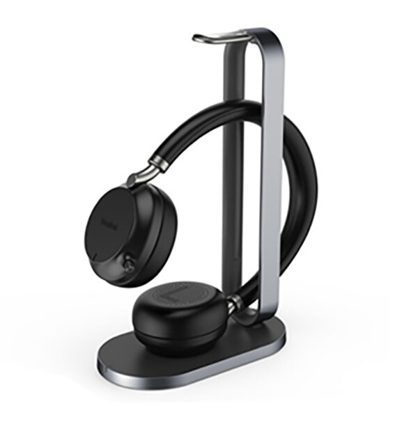 Yealink BH72 Bluetooth Wireless Headset with Charging Stand - Black -  BH72-UC-BLK-A - Wireless Headsets 