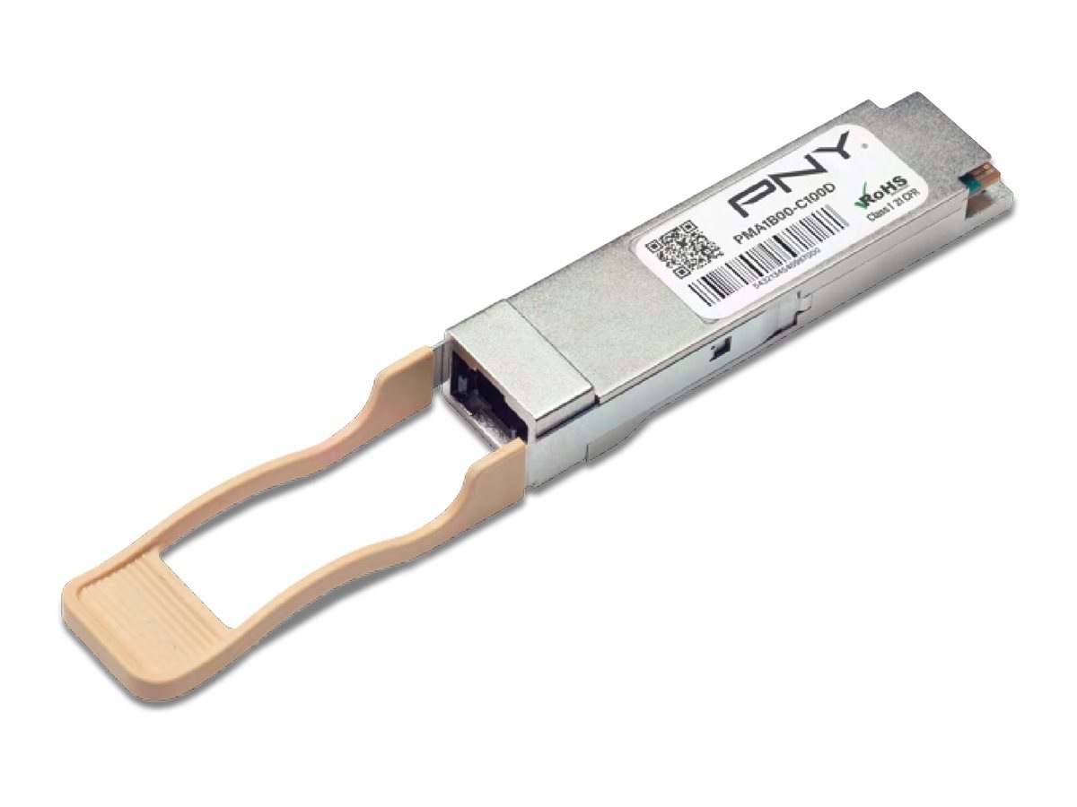 PNY NVIDIA Compatible - QSFP28 transceiver module - 100GbE